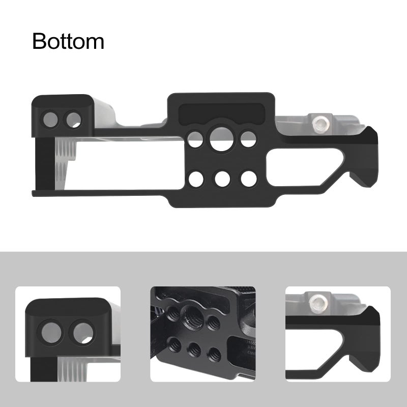 FUGASUN RX100M3/RX100M4/RX100M5 Camera Cage,M3/M4/M5 Cage for Sony DSC-RX100 III(M3) IV(M4) V(M5) Camera Case Camera Rig Cold Shoe - Image 5
